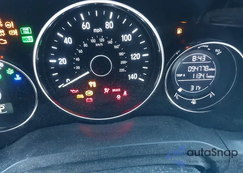 2020 Honda Hr-V Awd Sport from USA, damaged, VIN 3CZRU6H16LG702779